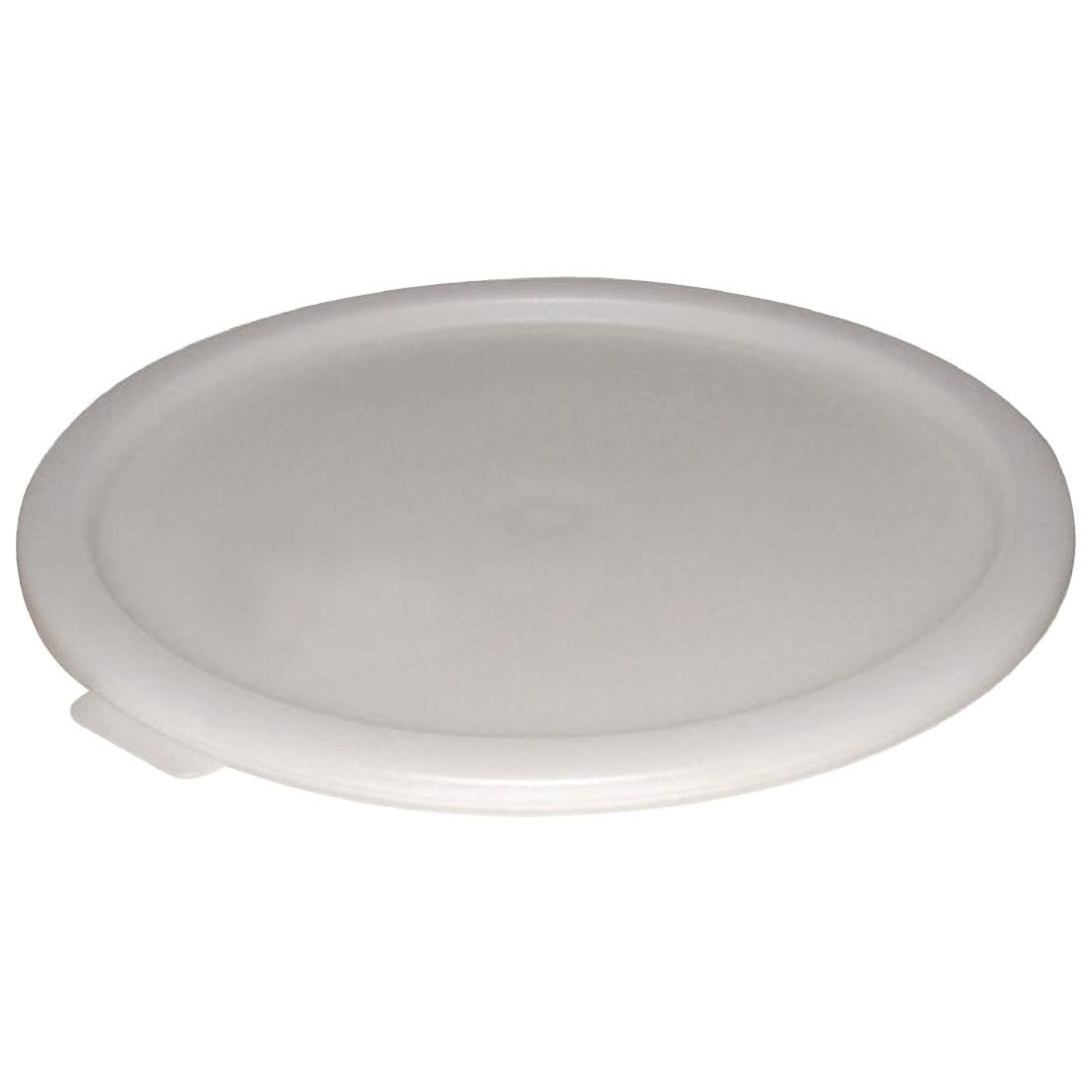 Couvercle rond pour boîtes de conservation 10 à 15L blanc Vogue CF063