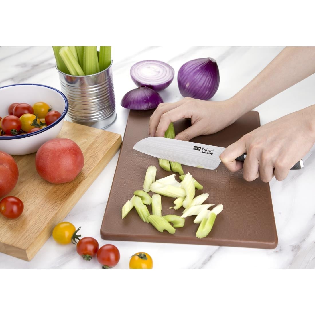 Couteau santoku Série 7 Vogue Tsuki 125mm CF845
