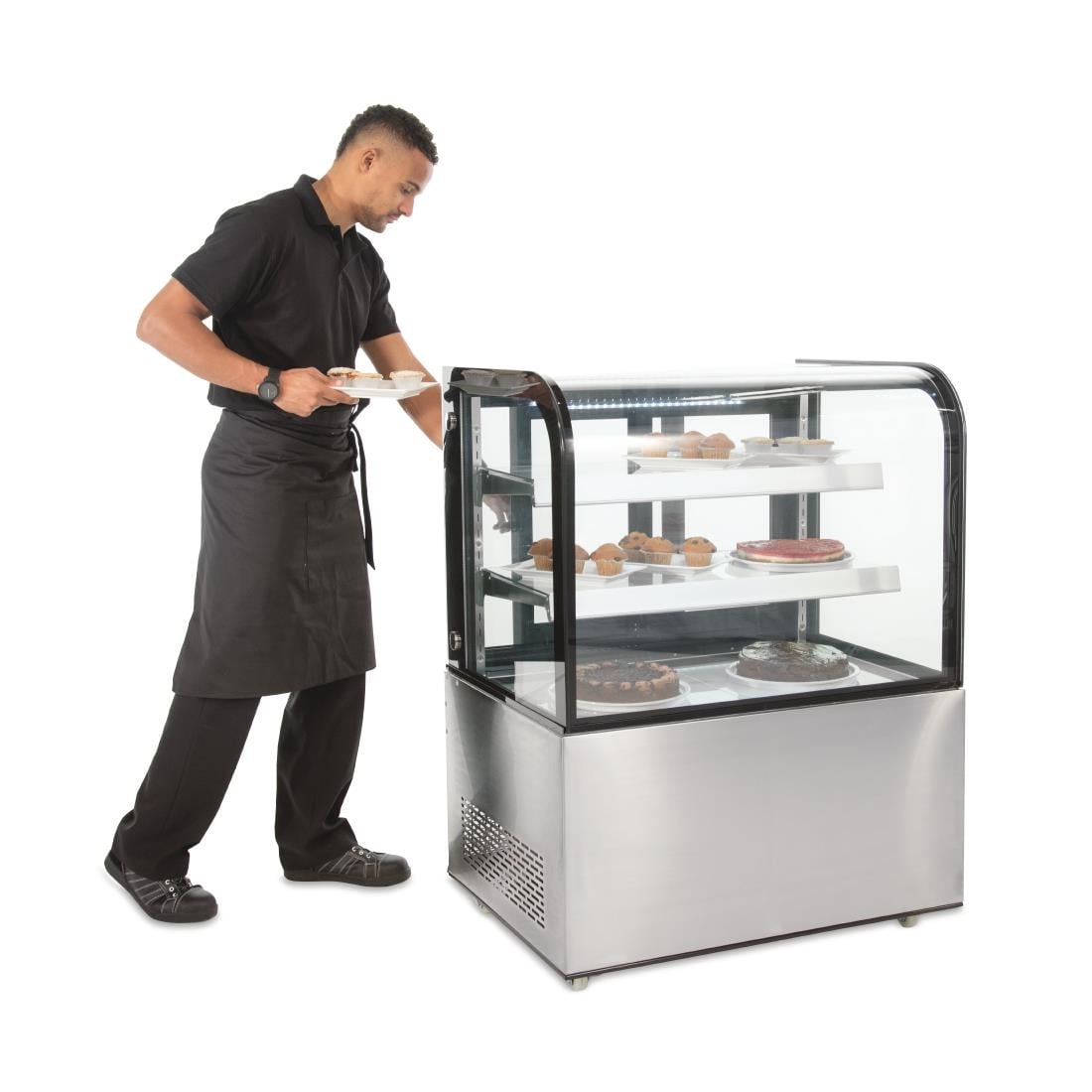 Vitrine de présentation horizontale Polar Série G 270L CG841