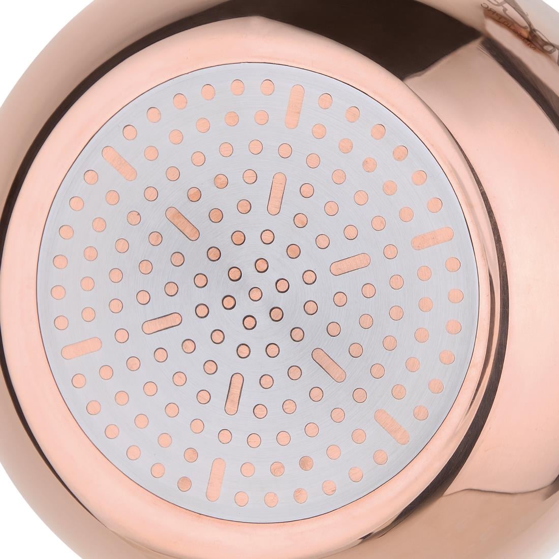 Sauteuse évasée en cuivre 3 couches induction Vogue 200mm CM677