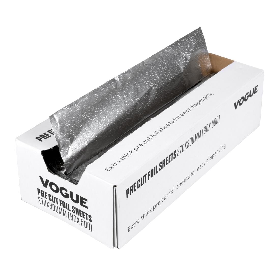 Feuilles d'aluminium Vogue 270x300mm (lot de 500) CU259