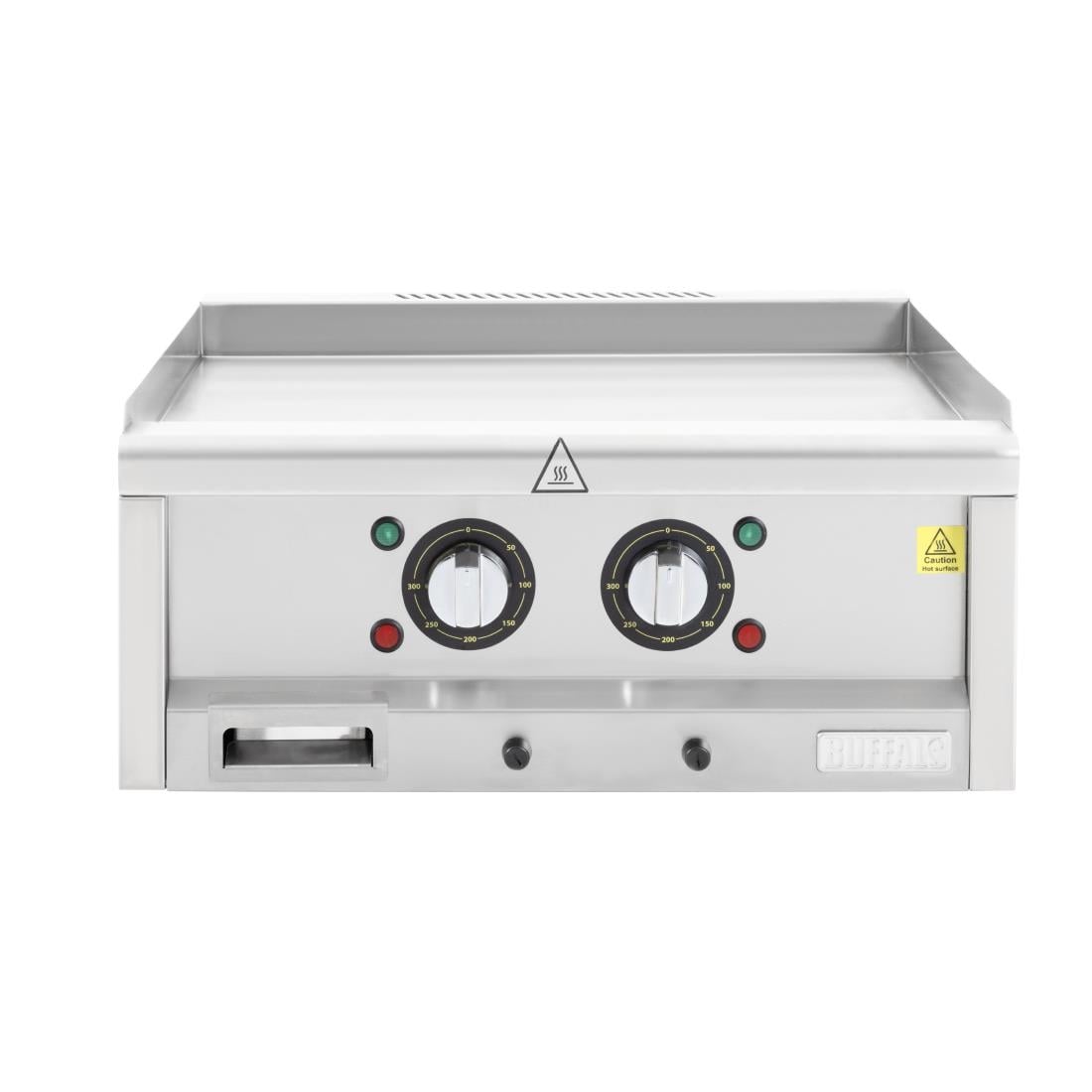 Plaque chauffante électrique double zone Buffalo série 600, 600 mm CU475