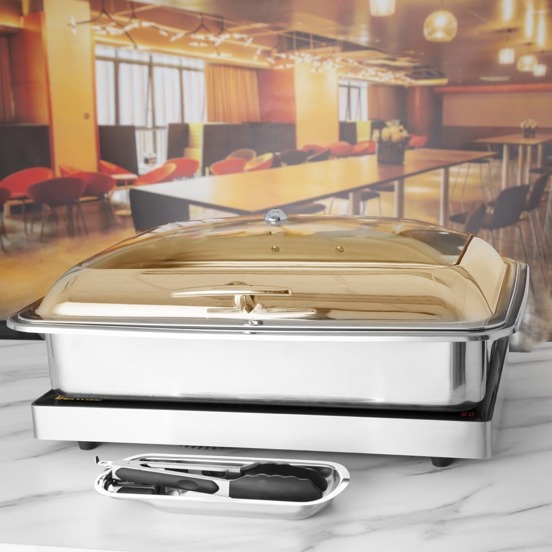 Grande plaque chauffante à induction Buffalo CU486