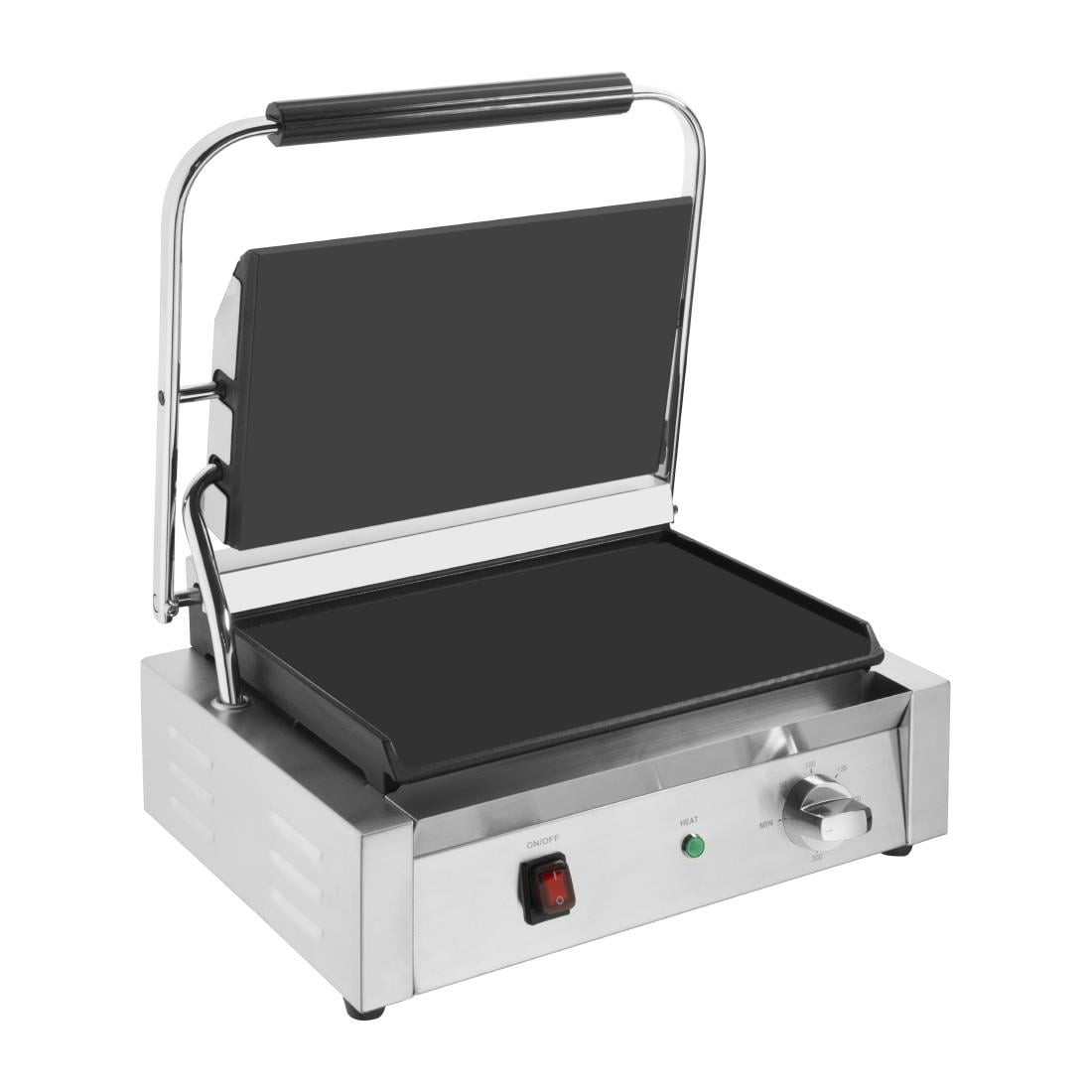 Grand gril de contact simple Bistro Buffalo lisse/lisse CU603