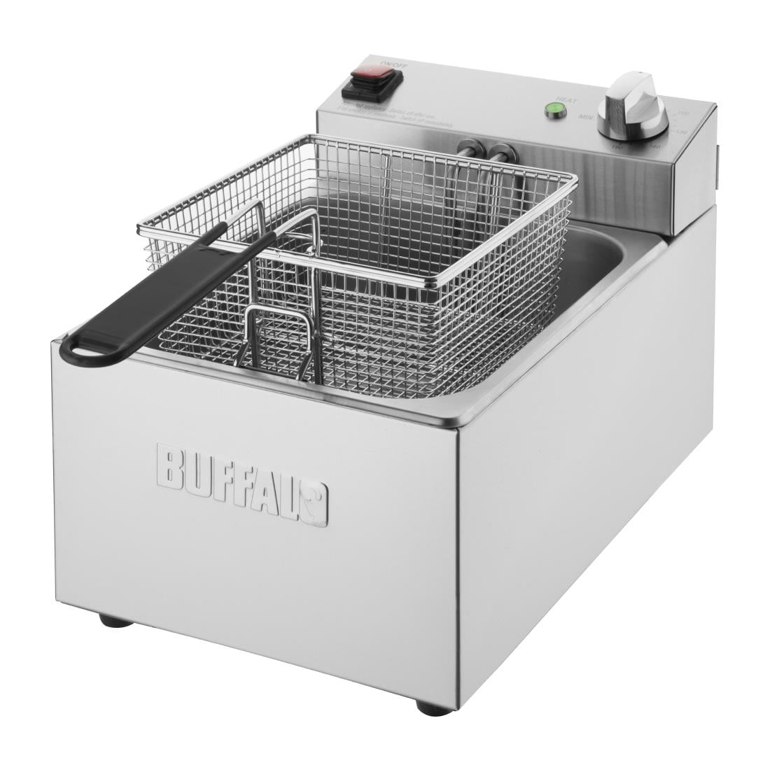 Friteuse de comptoir simple avec panier Buffalo 5L CU616