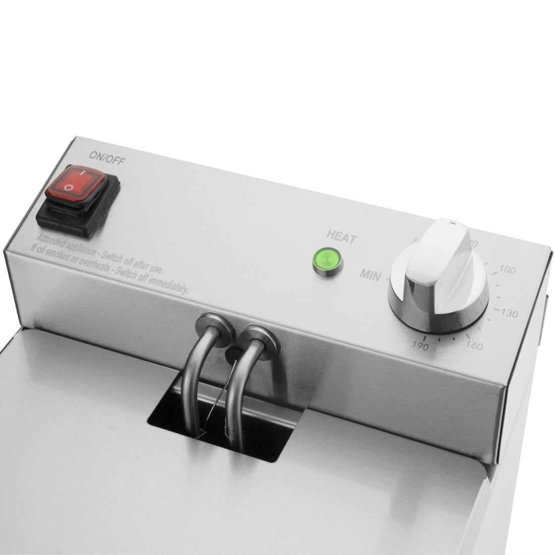 Friteuse de comptoir simple avec panier Buffalo 5L CU616