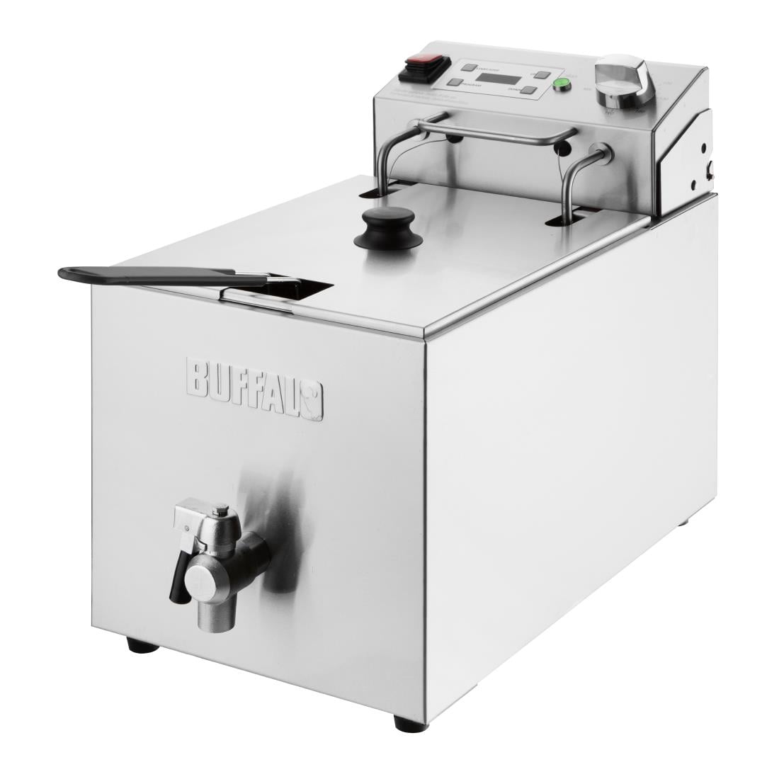 Friteuse électrique simple avec minuterie Buffalo 8L CU620