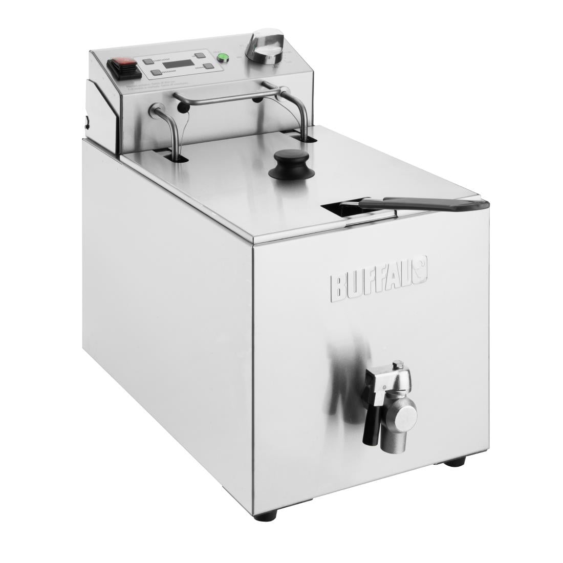 Friteuse électrique simple avec minuterie Buffalo 8L CU620