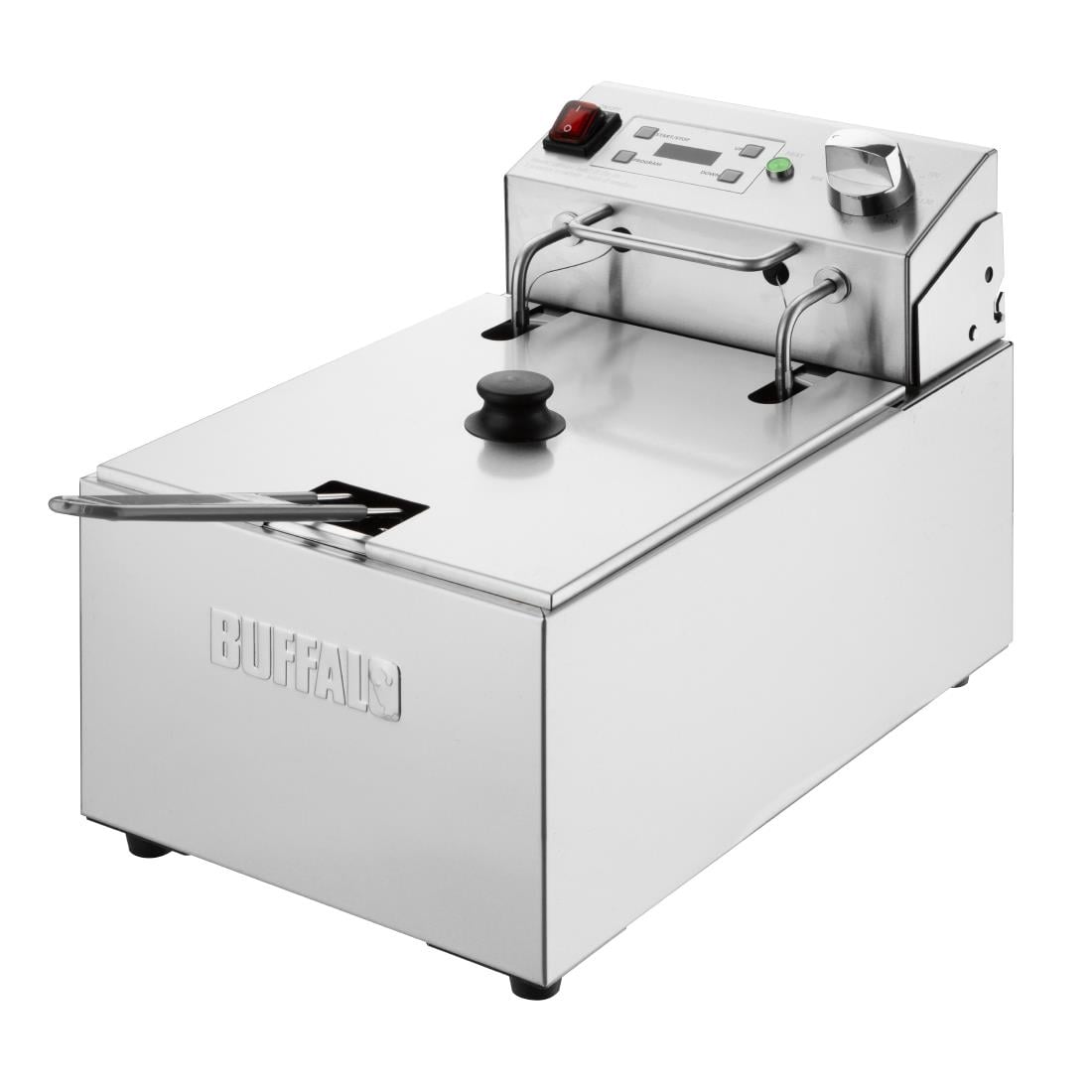 Friteuse électrique simple avec minuterie Buffalo 5L CU622