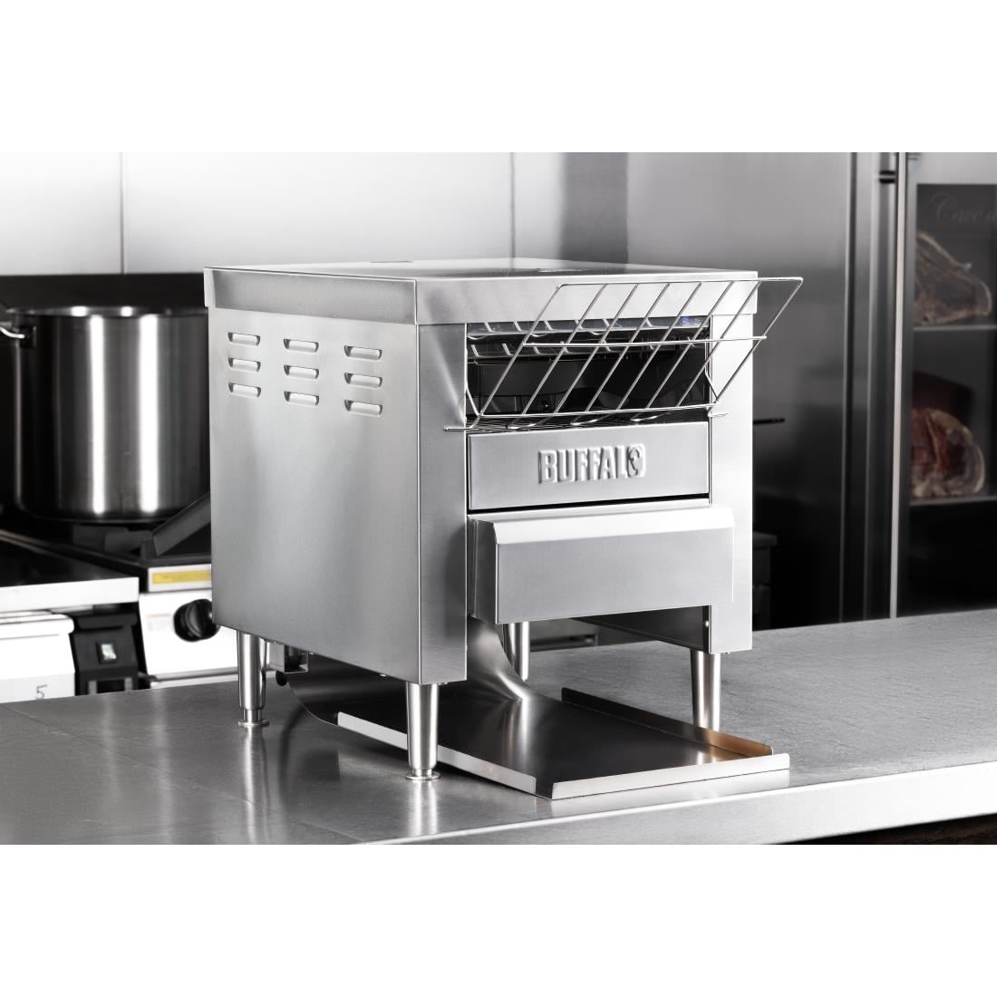 Toaster convoyeur deux tranches Buffalo CU628