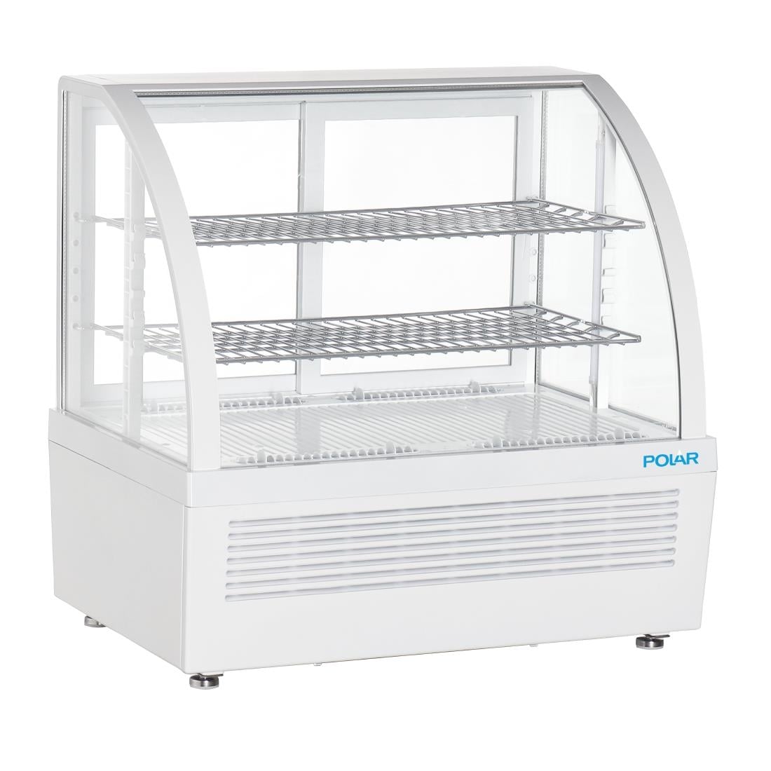 Vitrine réfrigérée de comptoir Polar série C blanche 100L CU637