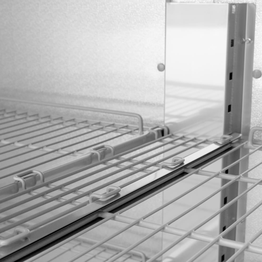 Armoire réfrigérée positive double 2 portillons GN 2/1 Polar Série G CW195