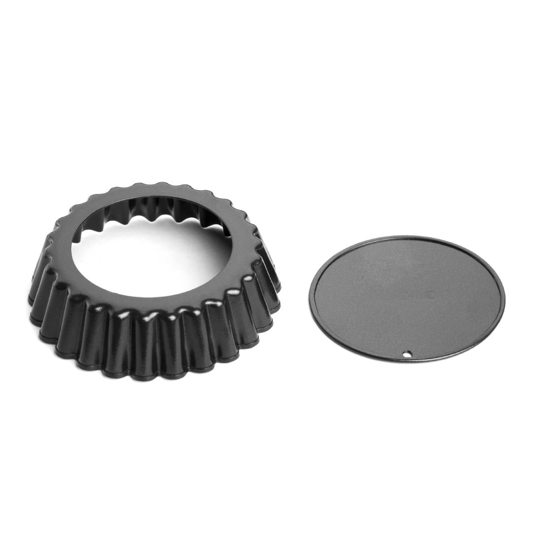 Moule à tartelette cannelé antiadhésif avec fond amovible Vogue 8 cm (x3) CW990