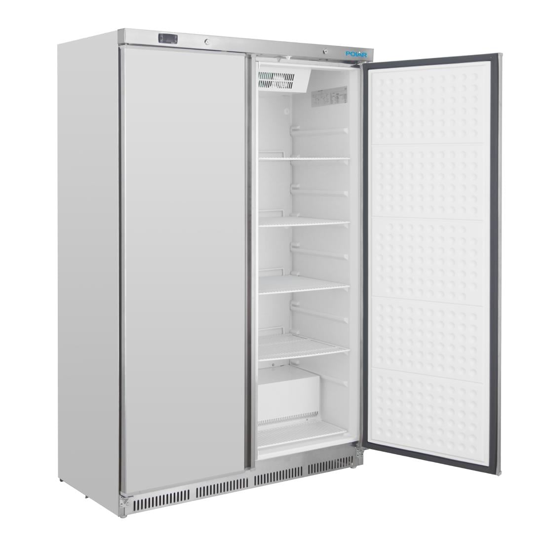 Armoire réfrigérée négative double porte 744L Polar Série C inox CZ784