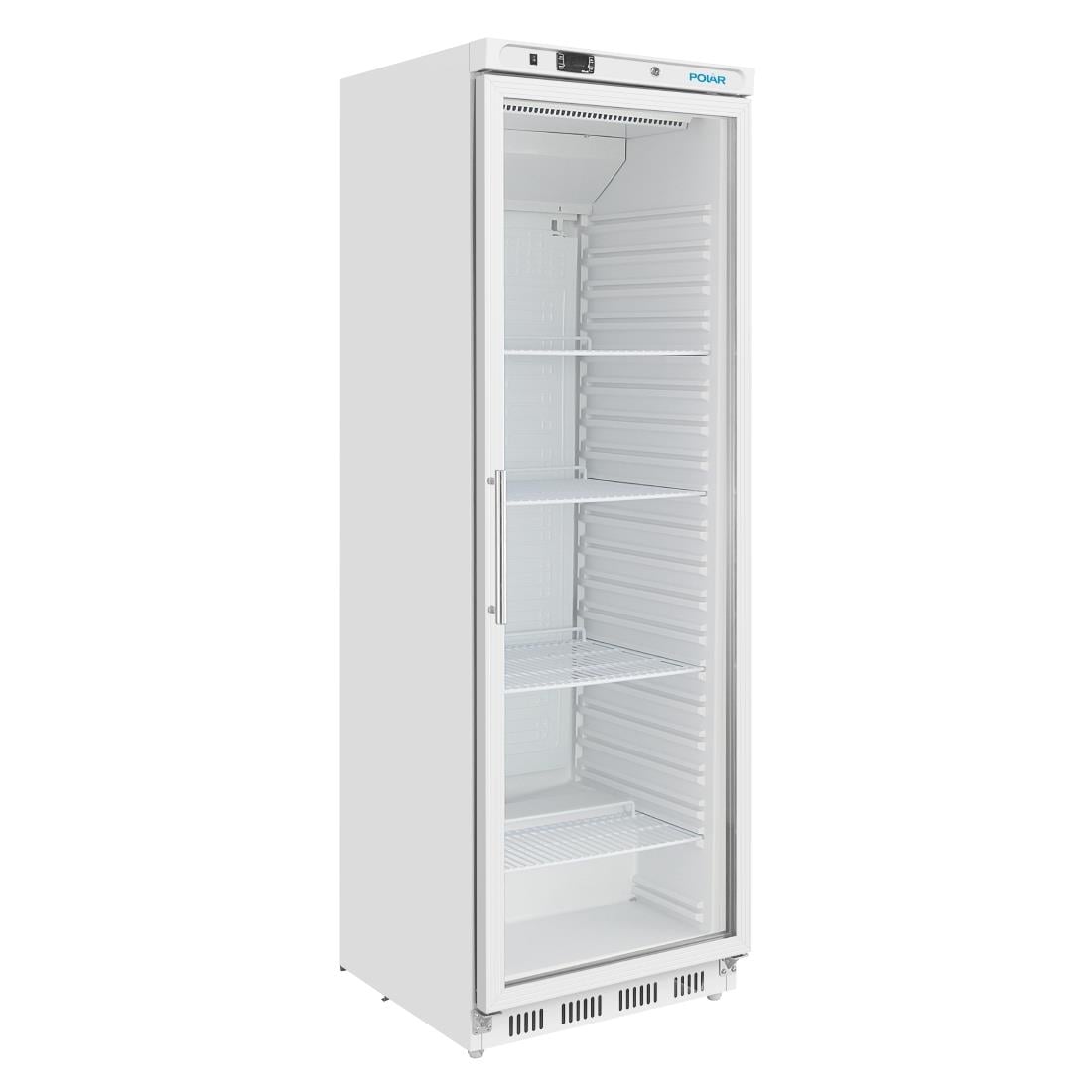 Vitrine réfrigérée positive Polar Série C blanche 400 L CZ786
