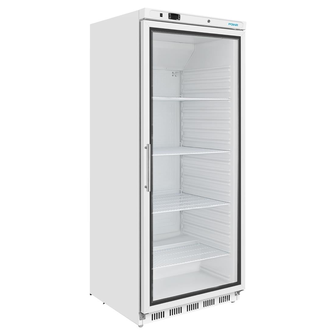 Vitrine réfrigérée positive Polar Série C blanche 600L CZ787