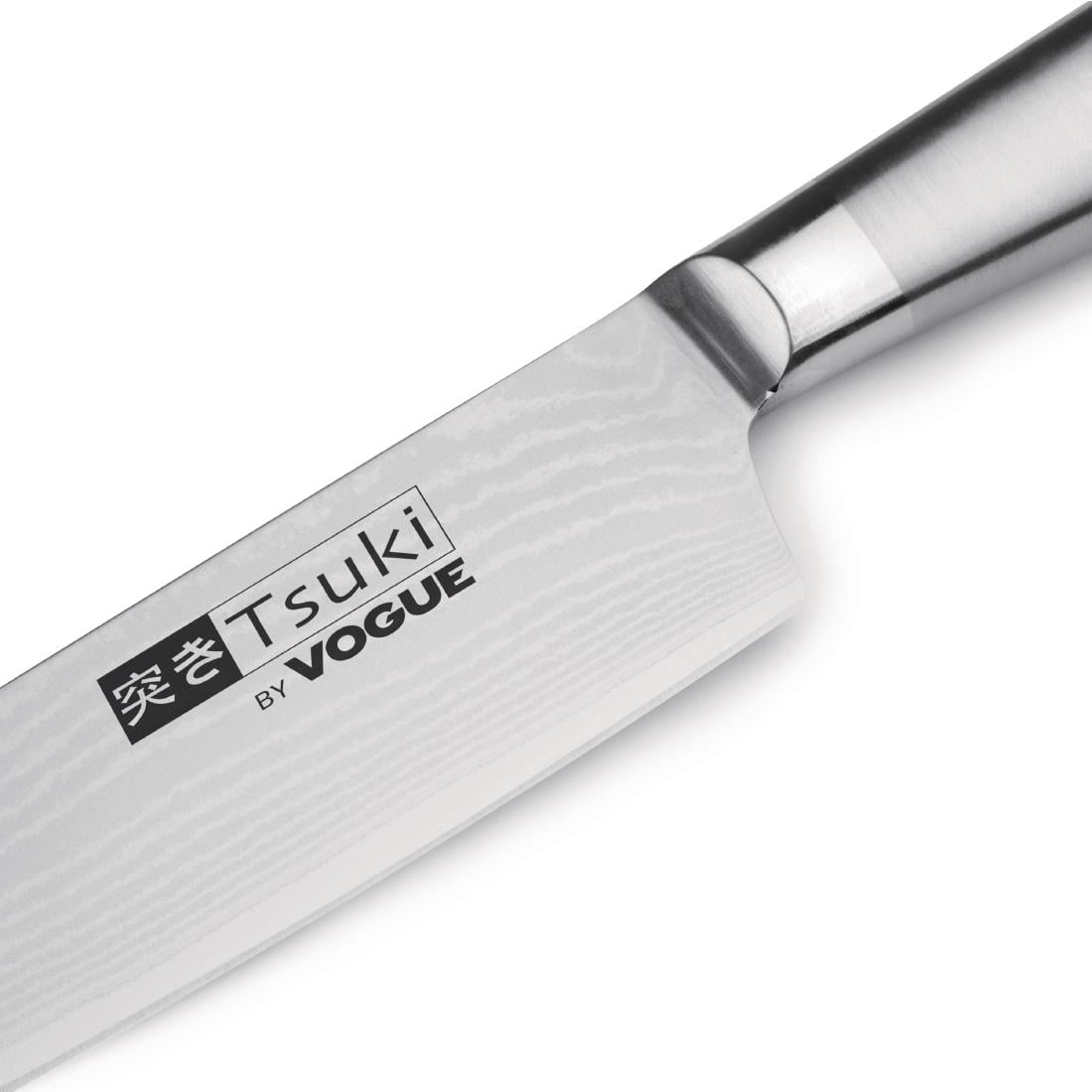 Couteau japonais Santoku Vogue Series 8 Tsuki 143mm DA444