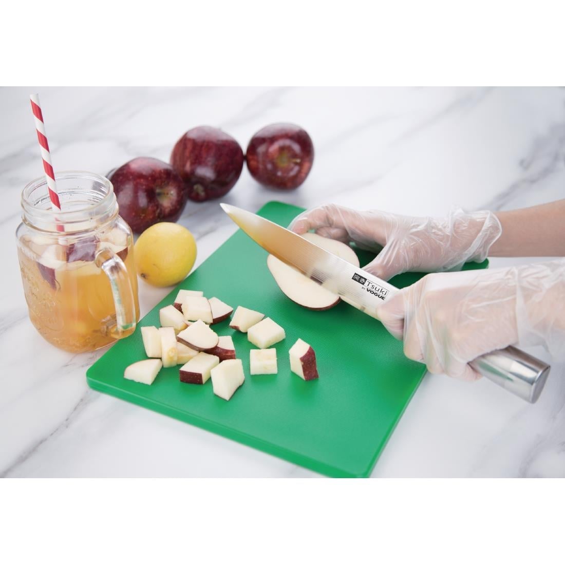 Couteau à découper japonais Vogue Series 8 Tsuki 203mm DA445