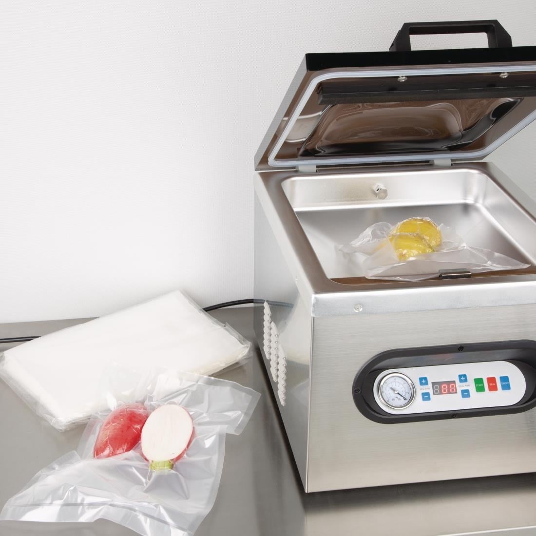 Sacs d emballage sous vide Vogue 250 x 350mm gaufrés (Lot de 50) DM882