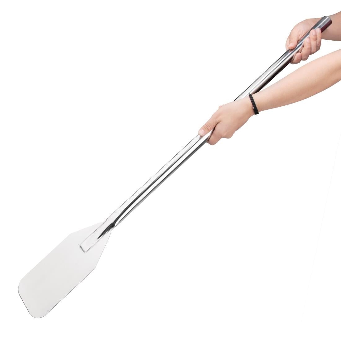 Spatule géante inox Vogue - Pleine DP019