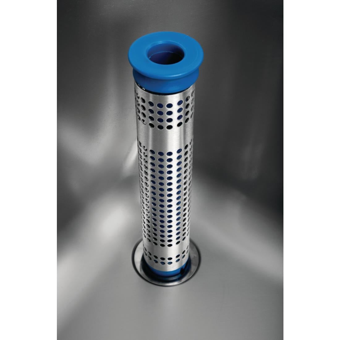 Plonge inox soudée cuve à droite égouttoir à gauche Holmes 1000mm DR060