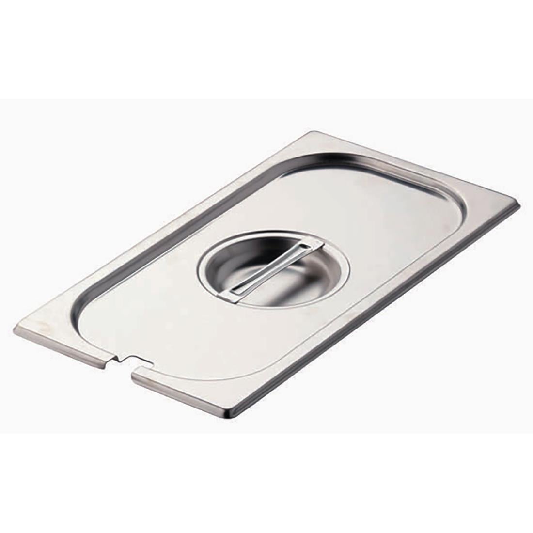 Couvercle inox avec encoche GN 1/3 Gastro M DR495