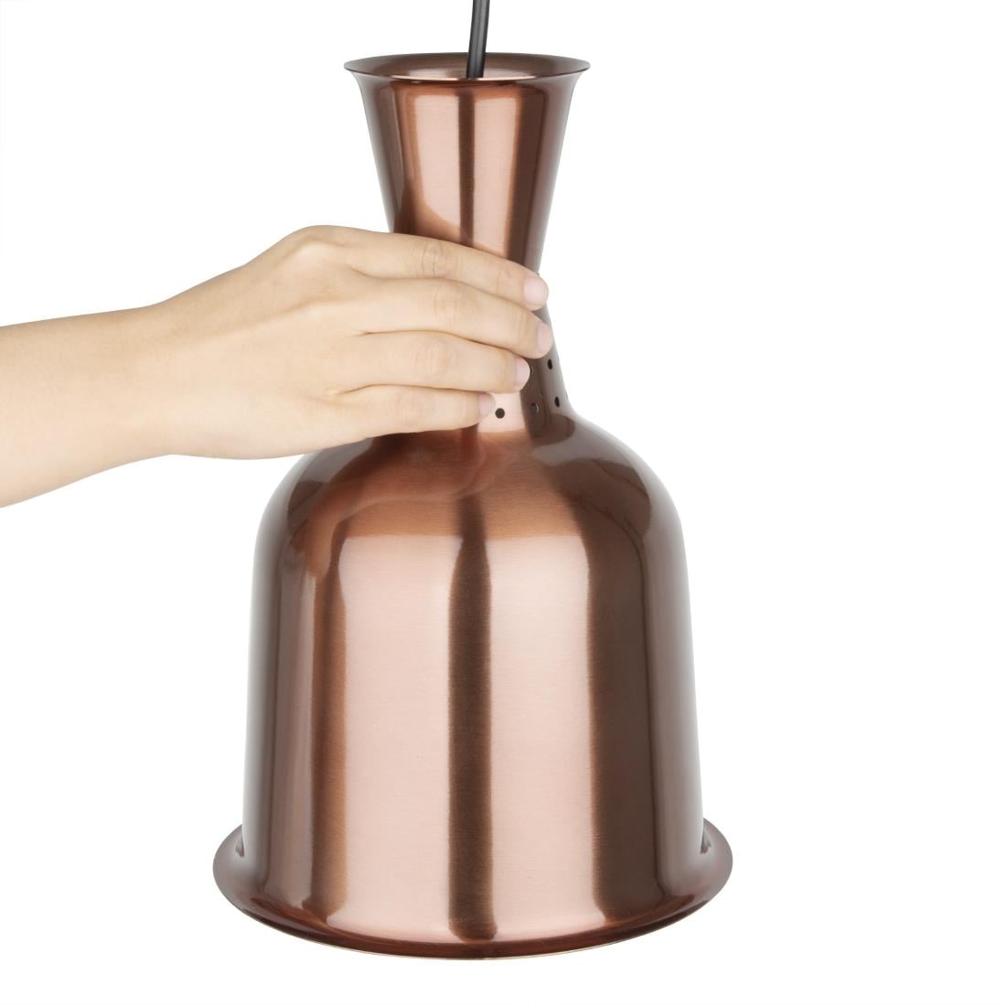 Lampe chauffante Buffalo finition laiton DR755