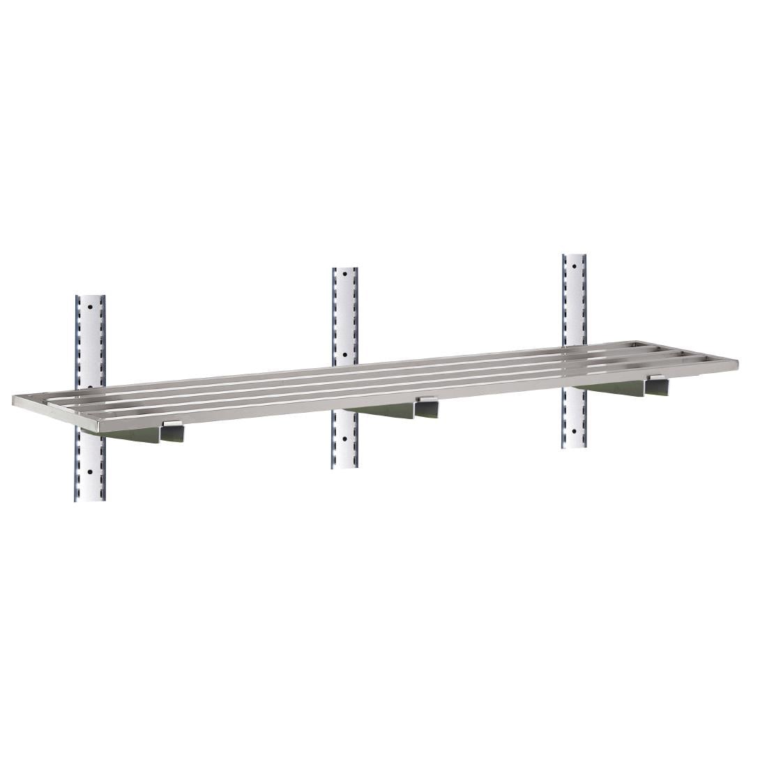 Etagère murale ajourée inox sans support Gastro M RVS sans support 120x40cm DS447