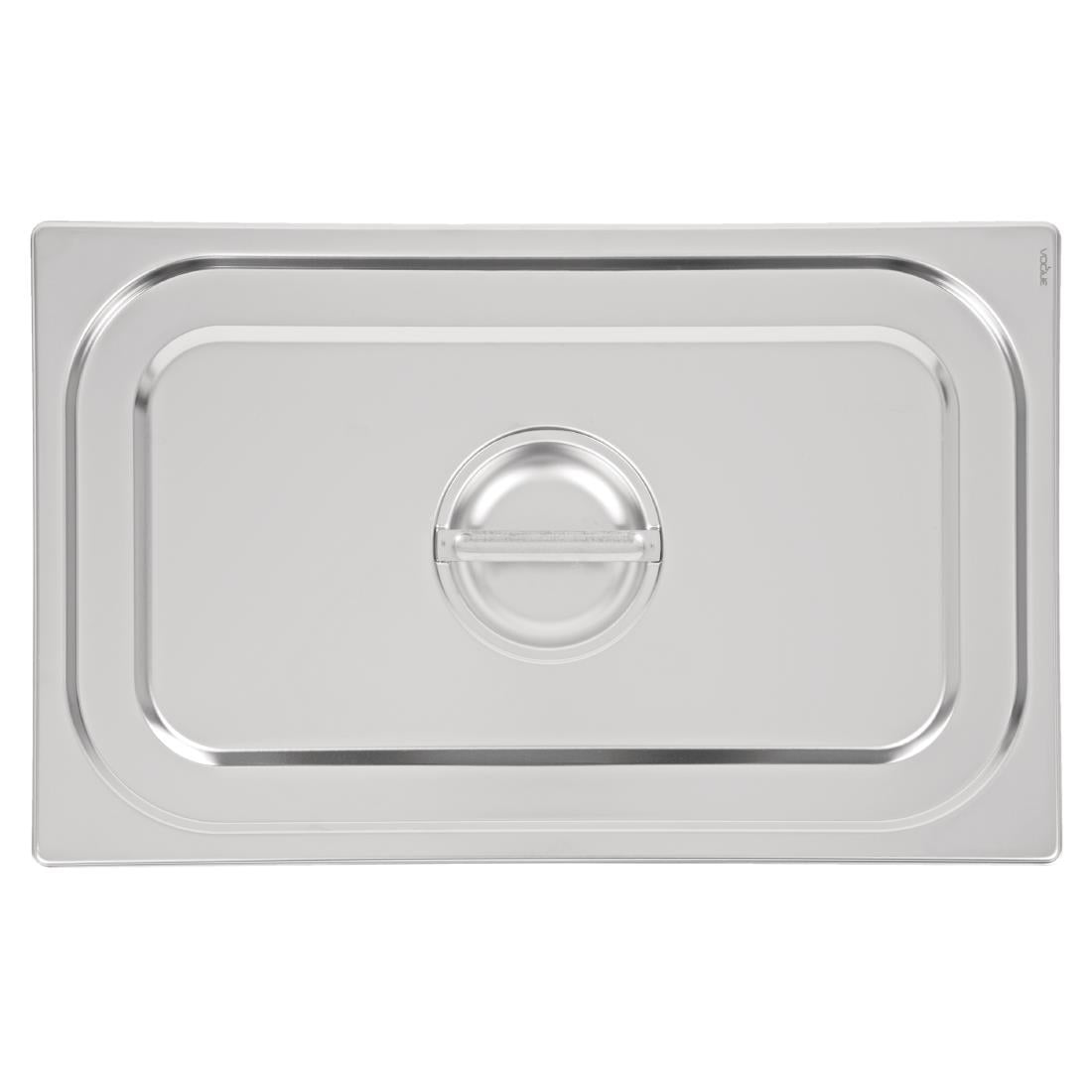 Couvercle inox 18/10 professionnel Vogue GN 1/1 DW455