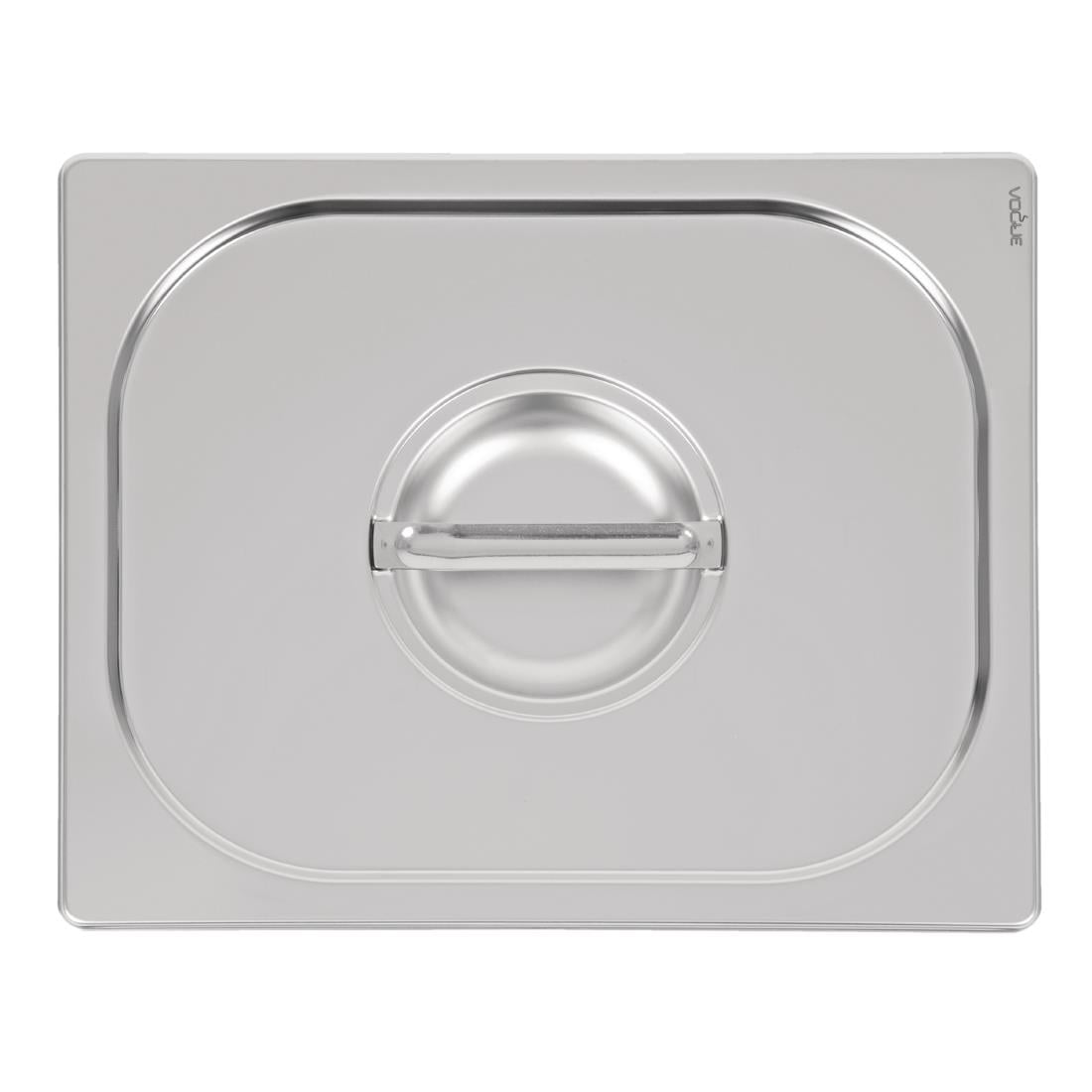 Couvercle inox 18/10 professionnel Vogue GN 1/2 DW456