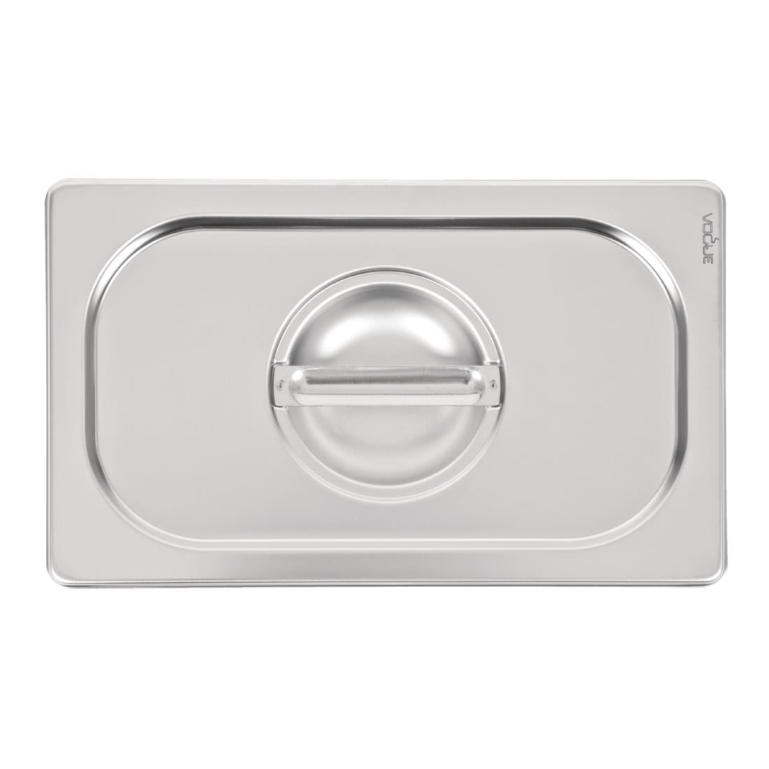 Couvercle inox 18/10 professionnel Vogue GN 1/4 DW458