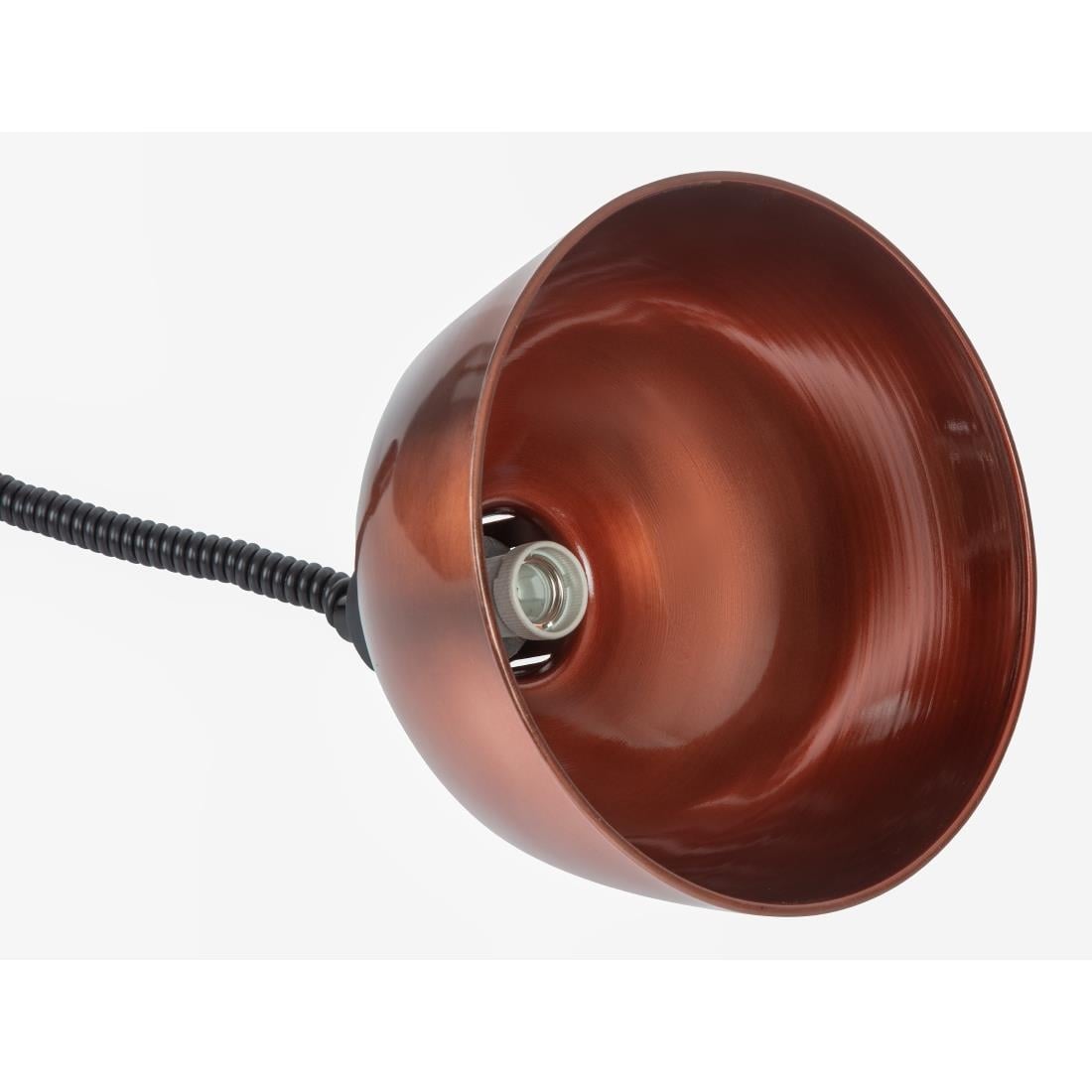 Lampe chauffante dôme rétractable Buffalo finition cuivre DY460