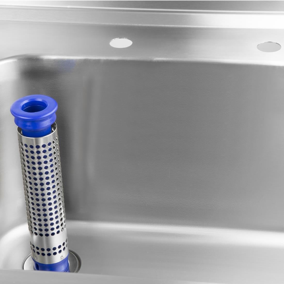 Plonge deux bacs égouttoir à gauche Vogue 1500mm DY825