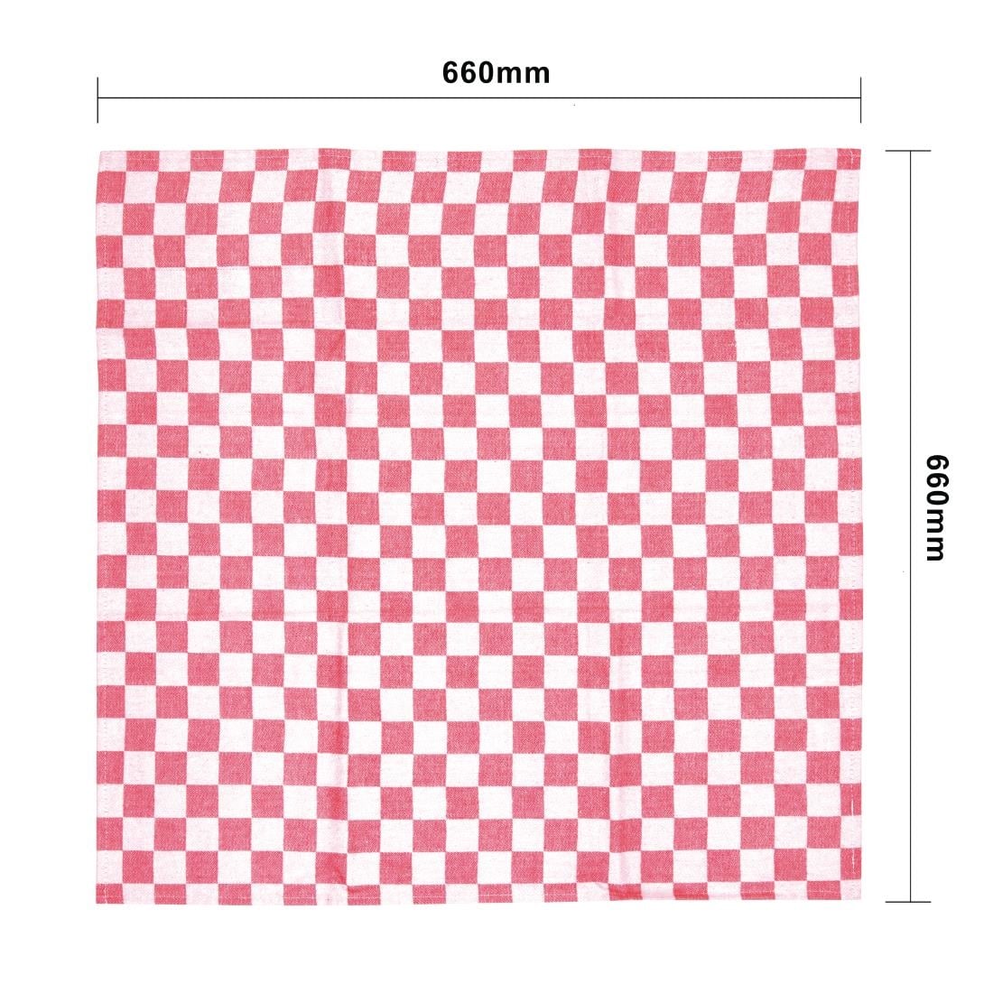 Torchon de cuisinier Vogue rouge E579