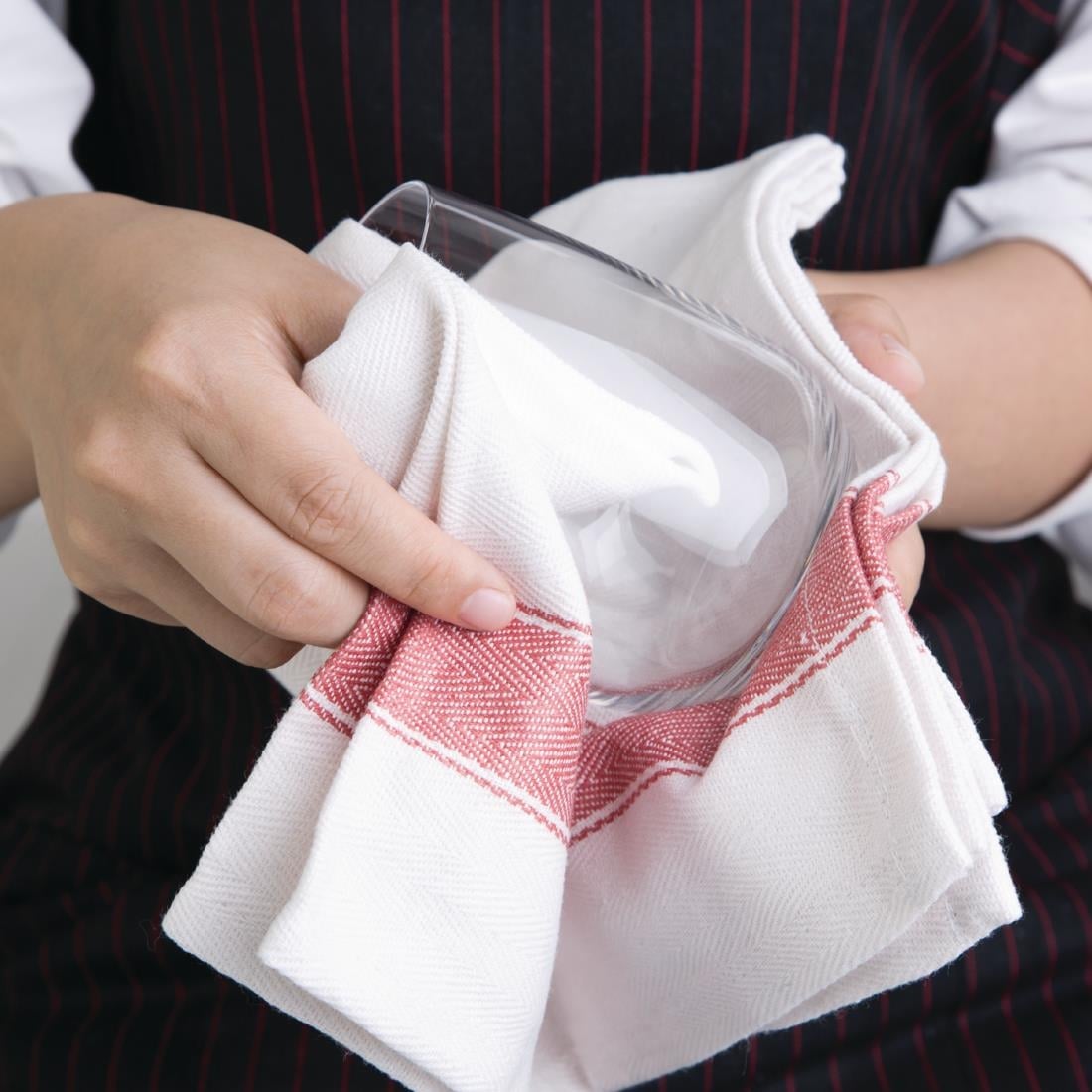 Torchon usage intensif rouge Vogue E915