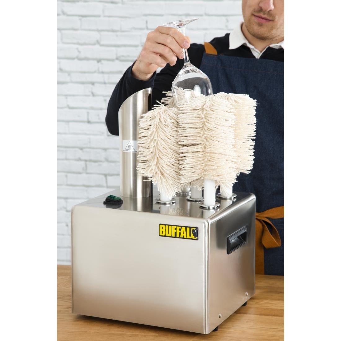 Polisseur à verres professionnel Buffalo FA118