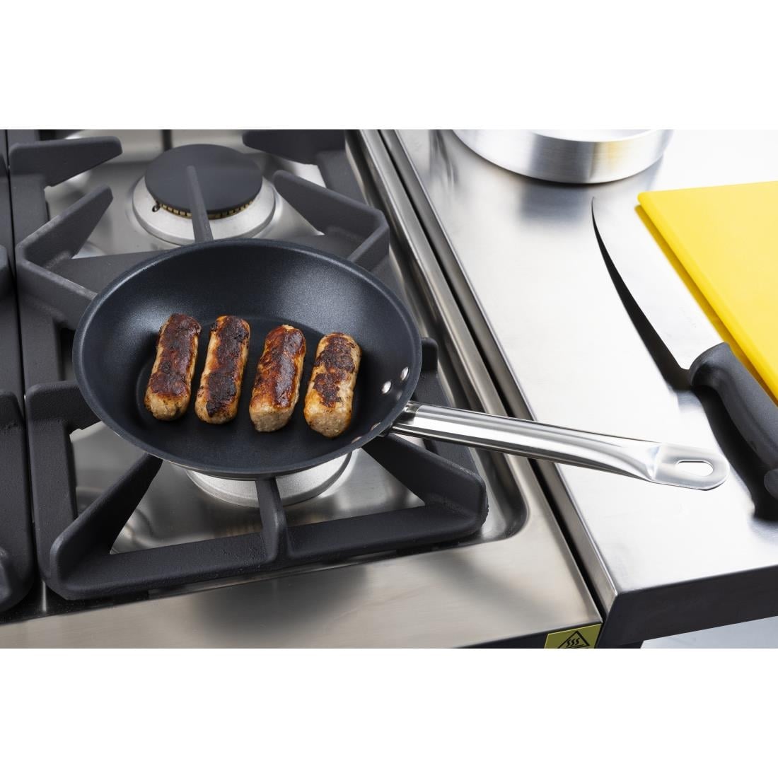 Poêle antiadhésive en inox Vogue Téflon Platinum Plus 200 mm FC095