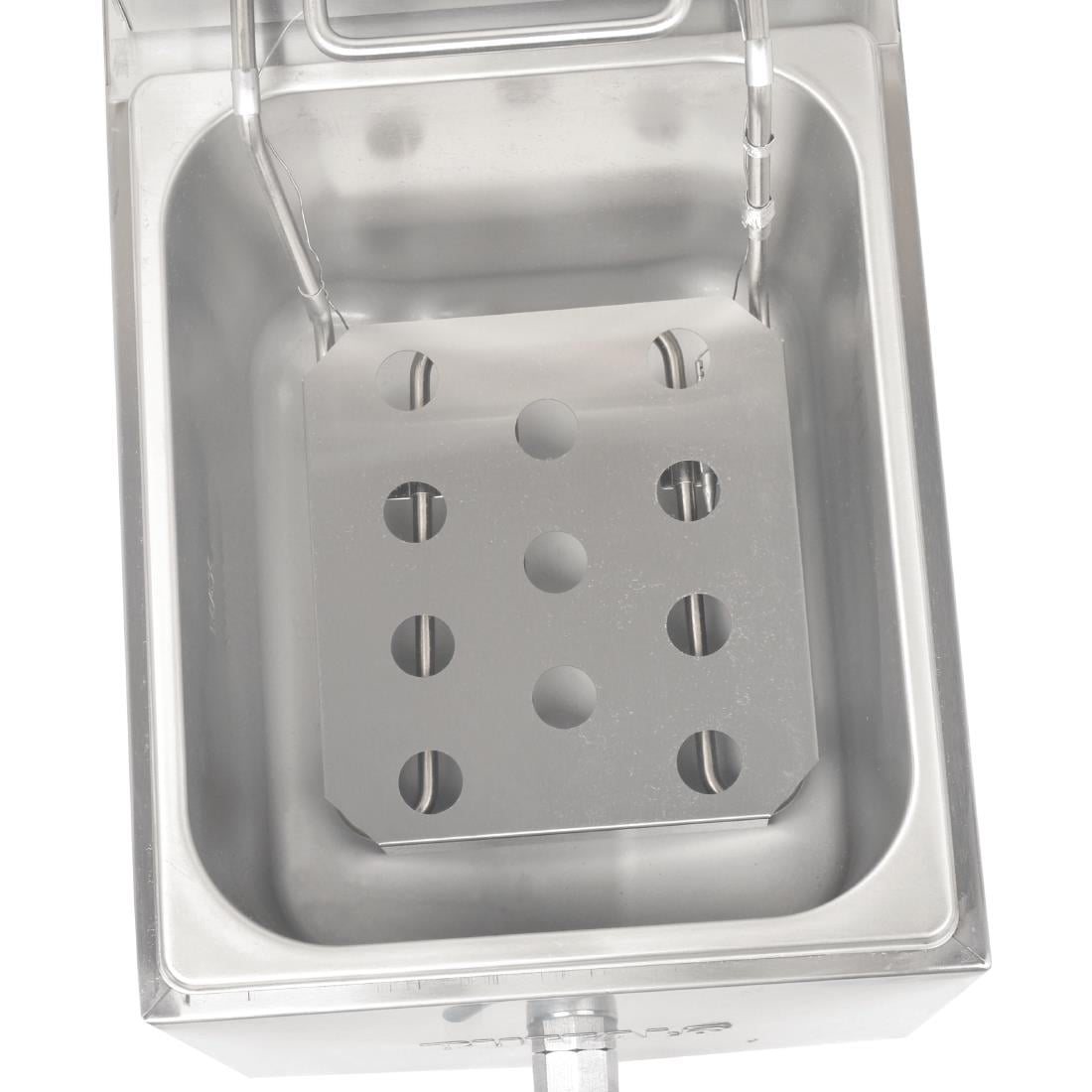 Friteuse simple Buffalo - 1 x 8L 2,9kW avec minuterie FC374