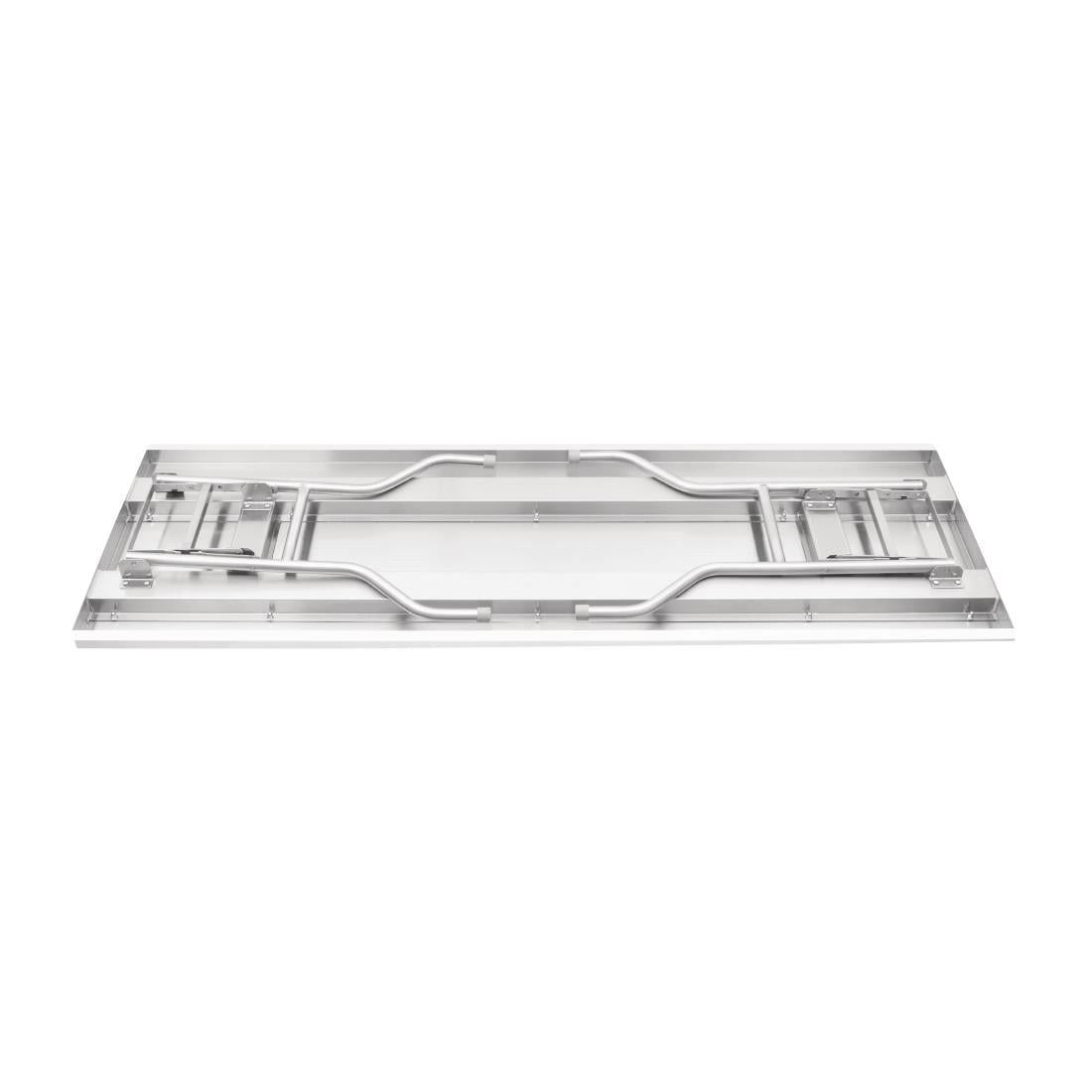 Table de travail pliante inox Vogue 1830x610x780mm FN289