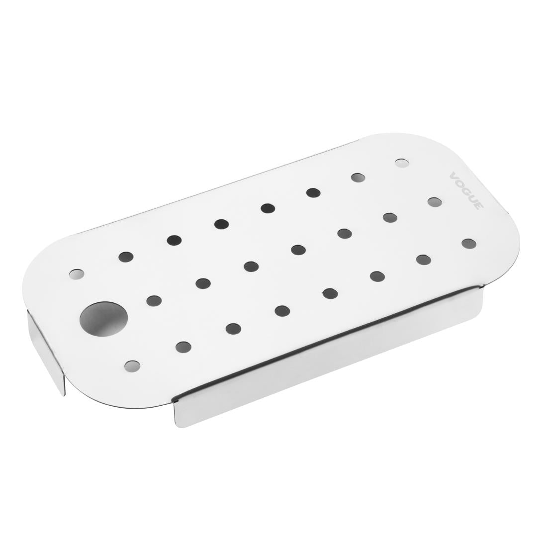 Égouttoir en acier inoxydable Vogue pour GN 1/4 FU269