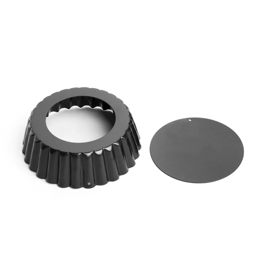 Moule à quiche cannelé profond antiadhésif Vogue 100mm GC988