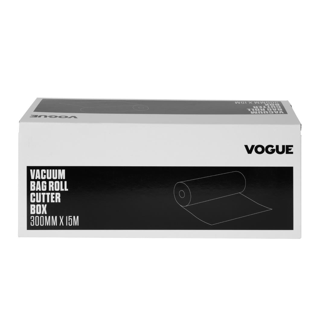 Rouleau distributeur de sacs sous vide Vogue 300mm x15m GF428