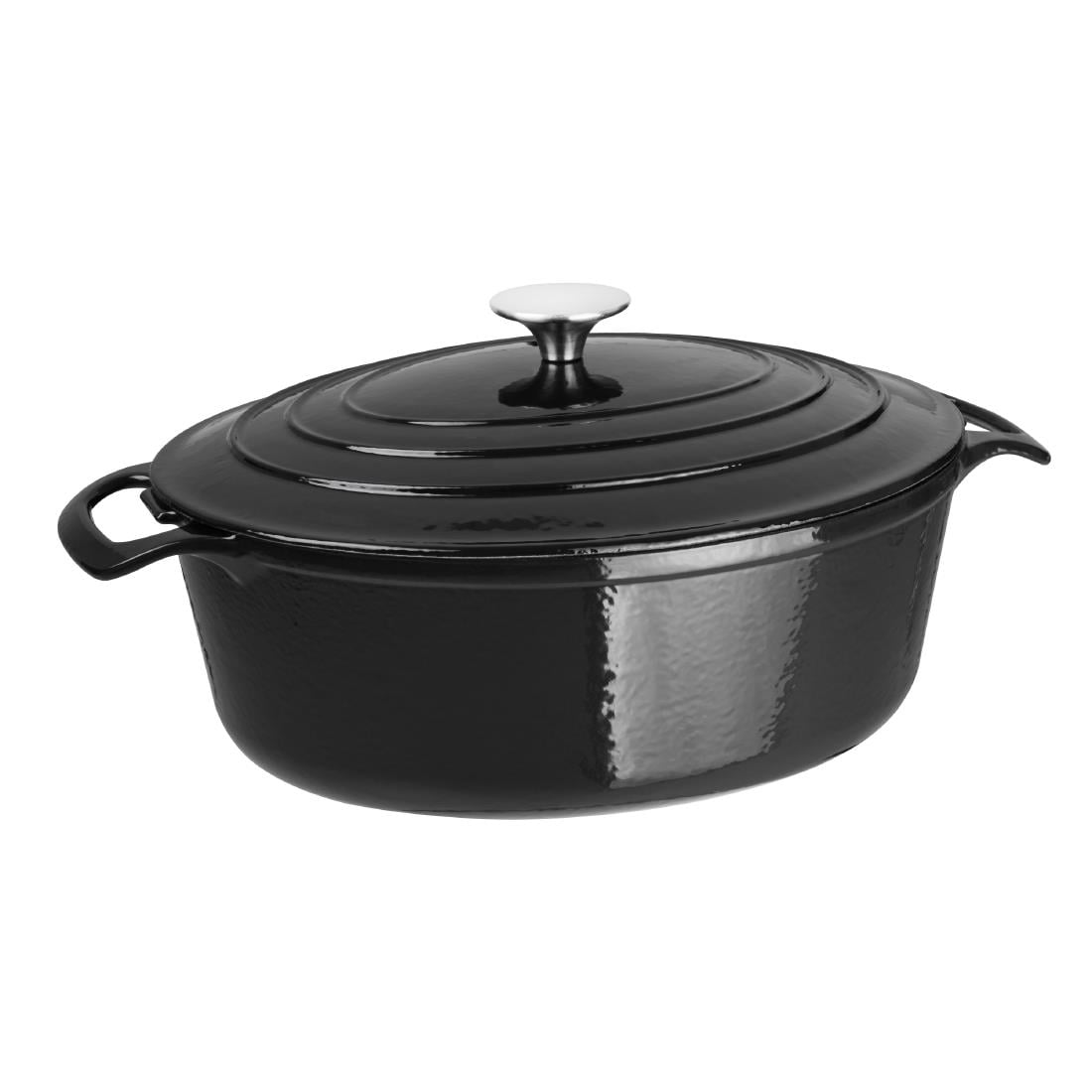 Cocotte ovale Vogue noire 5L GH306