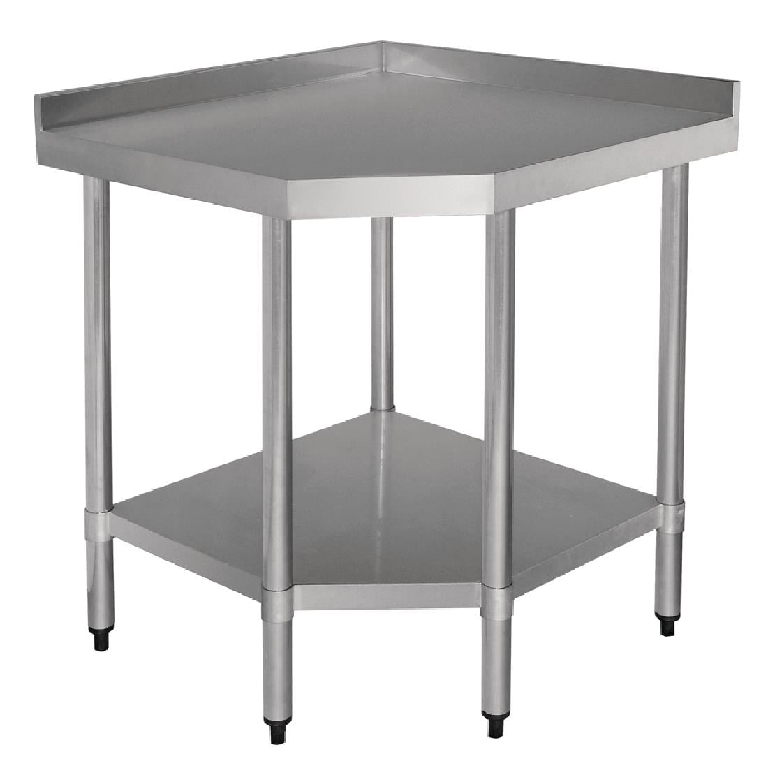 Table d'angle inox Vogue 700mm GL278