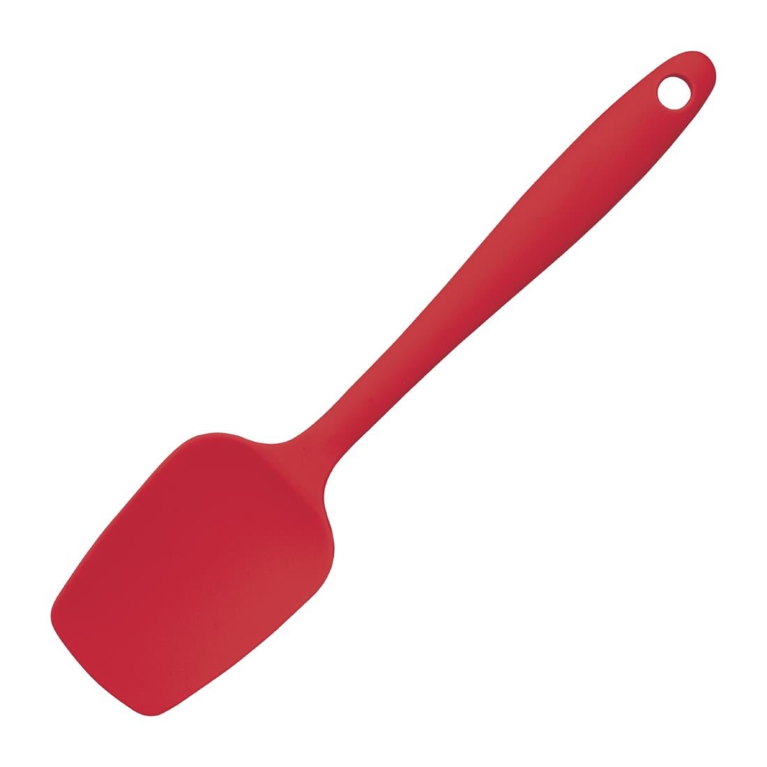 Mini spatule et cuillère rouge en silicone 200mm GL354