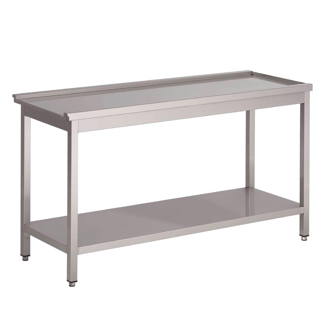 Table de sortie 80cm pour modèle à capot GL896 Gastro M GL899