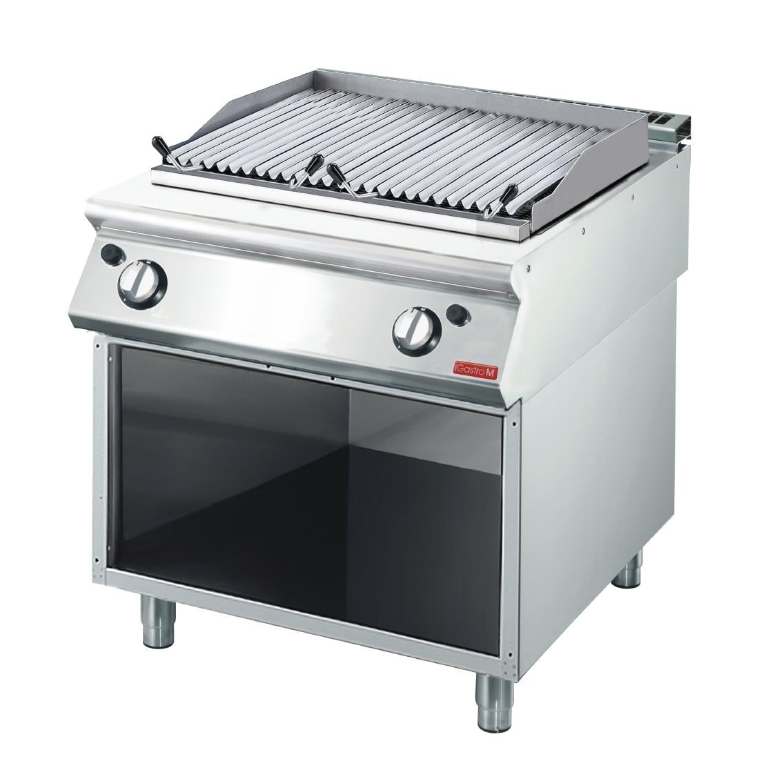 Grillade pierre de lave gaz Gastro M 70/80 GRL GL931