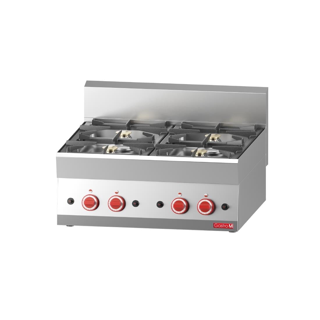 Fourneau gaz à poser 4 feux Gastro M 650 65/70PCG GN055