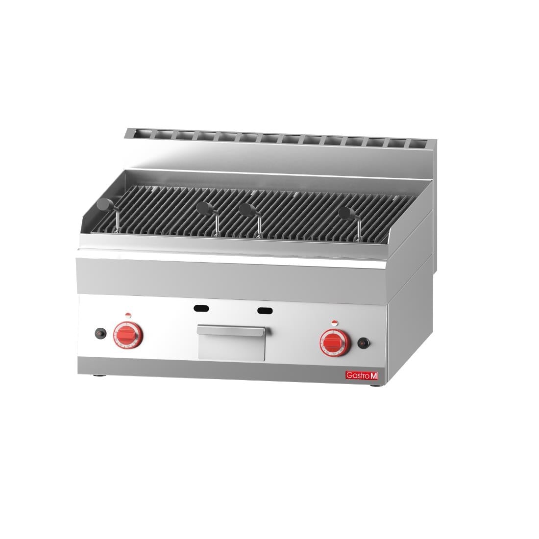 Grillade pierre de lave gaz Gastro M 650 65/70GRL GN062