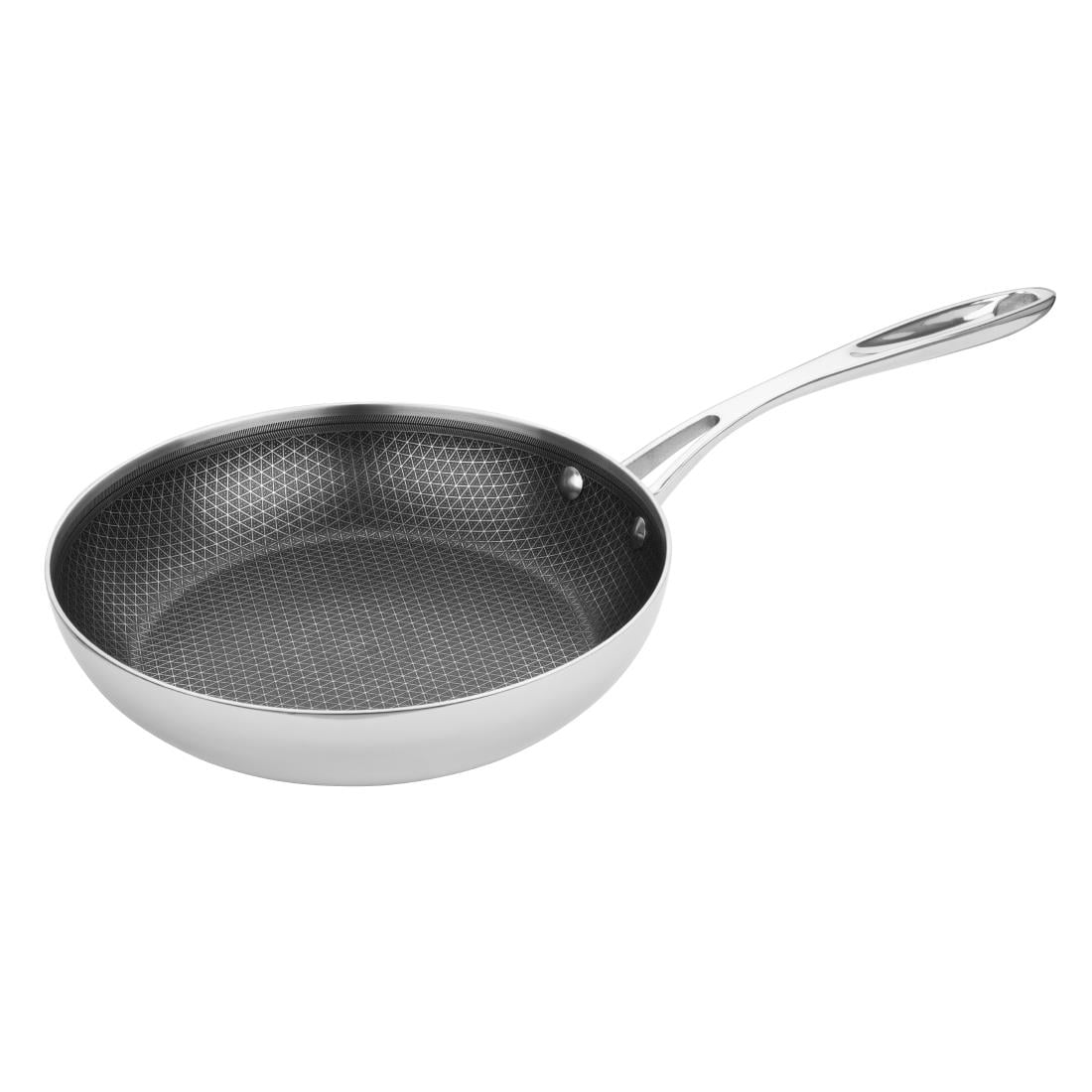 Sauteuse en inox avec revêtement Tri-Shield Vogue 24cm GP188